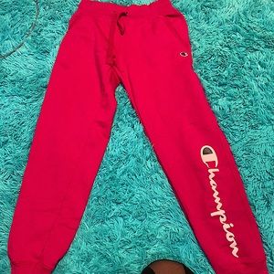 NEVER WORN Champion sweatpants (size xs)